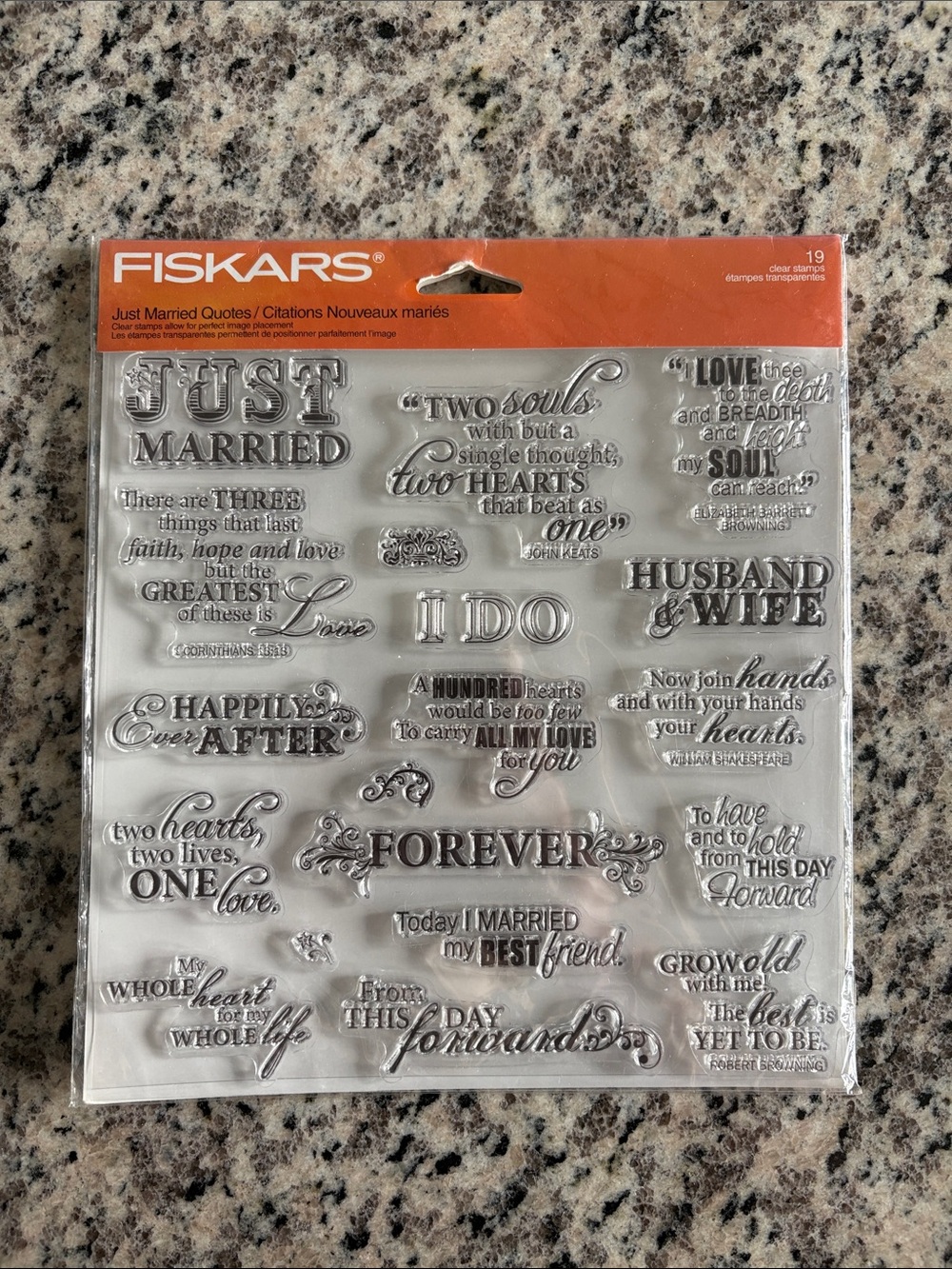 Wedding stamps